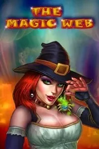 The Magic Web slot with red-haired witch