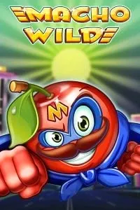 Cartoon superhero slot game Macho Wilde