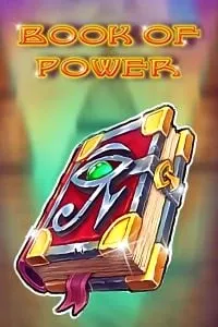 Book of Power slot with magic spell book